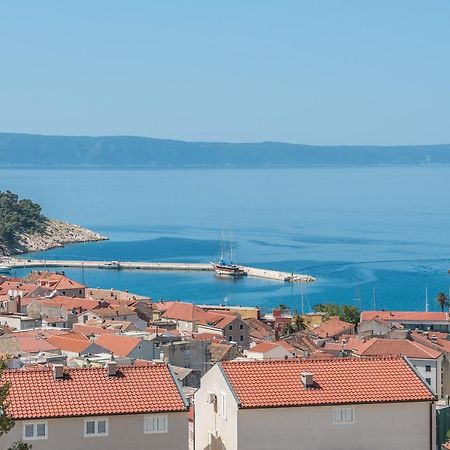 Luxury Adria Sea & City View Apartment Makarska Bagian luar foto