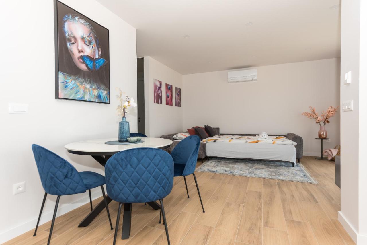 Luxury Adria Sea & City View Apartment Makarska Bagian luar foto